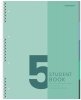 Kołonotes B5 100 k. kratka Student Book 5 przedmiotów, Top 2000